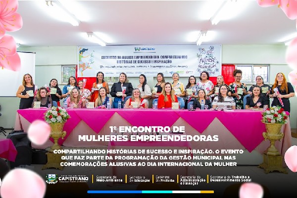 1º ENCONTRO DE MULHERES ENPREENDEDORAS.