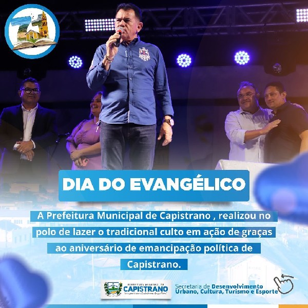 Notícia - Dia do Evangélico será comemorado dia 27 de agosto na Praça da  Bíblia - Prefeitura Municipal de Cajati